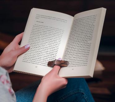 Thumb book holder