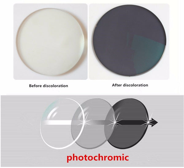 Transition Sunglasses Photochromic  for Titanium alloy Frame