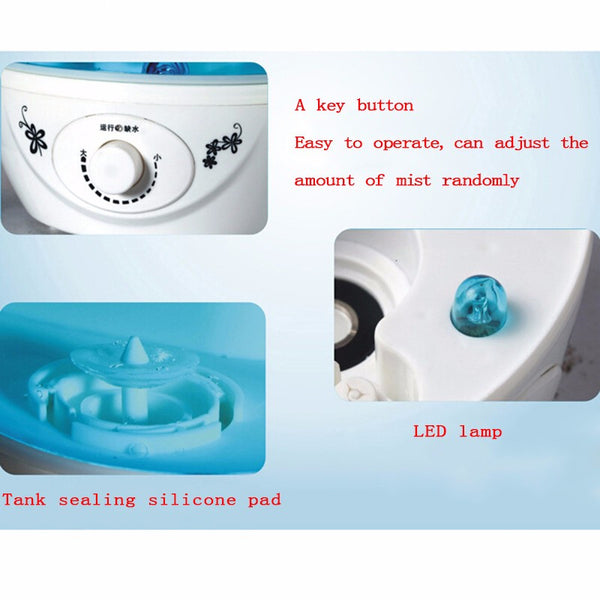 360° Rotable Cool Mist Aroma Ultrasonic Humidifier